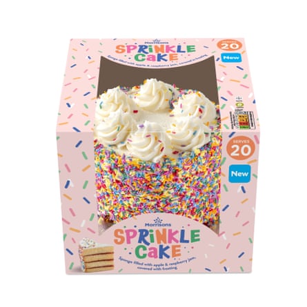 Morrisons Sprinkle Celebration Cake