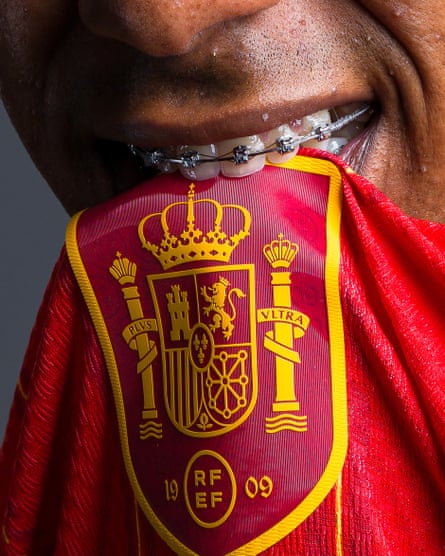 Lamine Yamal of Spain poses for a portrait during an official session for Fifa prior to the tournament.