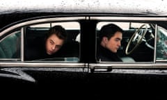 Dane Dehaan as James Dean and Robert Pattinson as Dennis Stock in film Life, directed by Anton Corbijn