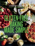 Sampul depan Baking Bebas Gluten Dibuat Sederhana oleh Cherie Lyden.