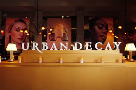 Urban Decay shop display