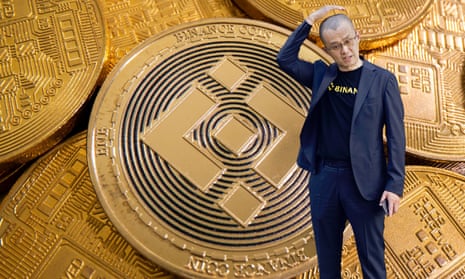Representation of cryptocurrency Binance is seen in this illustration that includes the exchanges’ co-founder and CEO Changpeng Zhao.