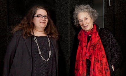 Alderman with Margaret Atwood.