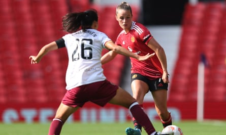 Ella Toone in action during Manchester United’s victory over West Ham