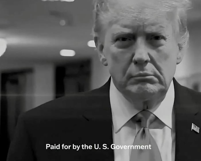 Democrats sue to stop Trump from using taxpayer funds for self-promoting ads