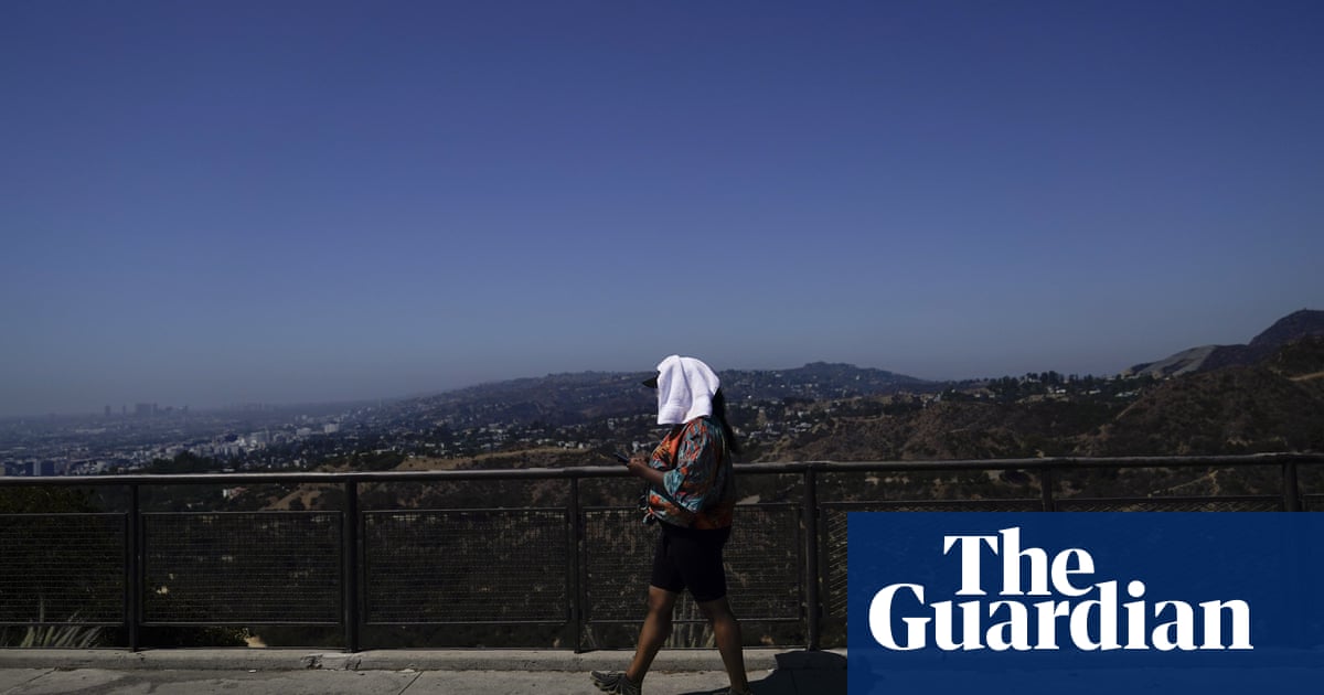 Temperatures smash records in US west as brutal heatwave continues
