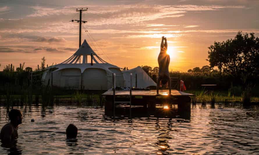 Moat Island Glamping Norfolk