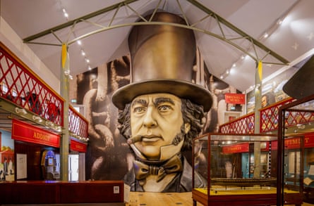 A sculpture of Isambard Kingdom Brunel inside the museum at the SS Great Britain last year.