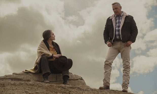 Diane Lane and Kevin Costner in Let Him Go. Viewers are in for a wild ride.