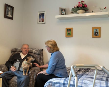 Ken Ormerod with his daughter