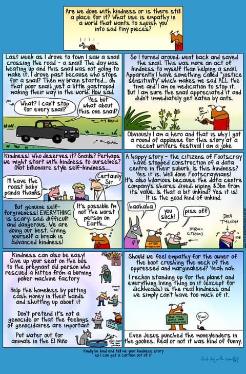 Is Being Kind Kind by First Dog on the Moon, panel 1