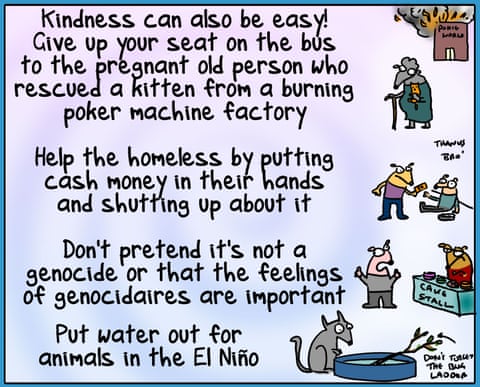 Is Being Kind Kind by First Dog on the Moon, panel 6