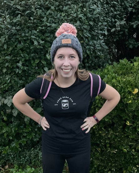 Sarah Donaghy, the founder of Food Bank Run