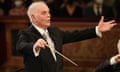 Barenboim has not conducted in the UK since 2019. 