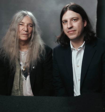 Fragoso with Patti Smith