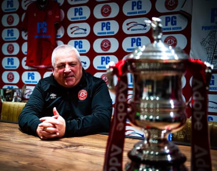 Chatham Town’s manager Keith Boanas looks at the Women’s FA Cup