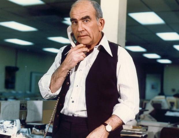 Ed Asner in an episode of Lou Grant, which ran for five years from 1977.