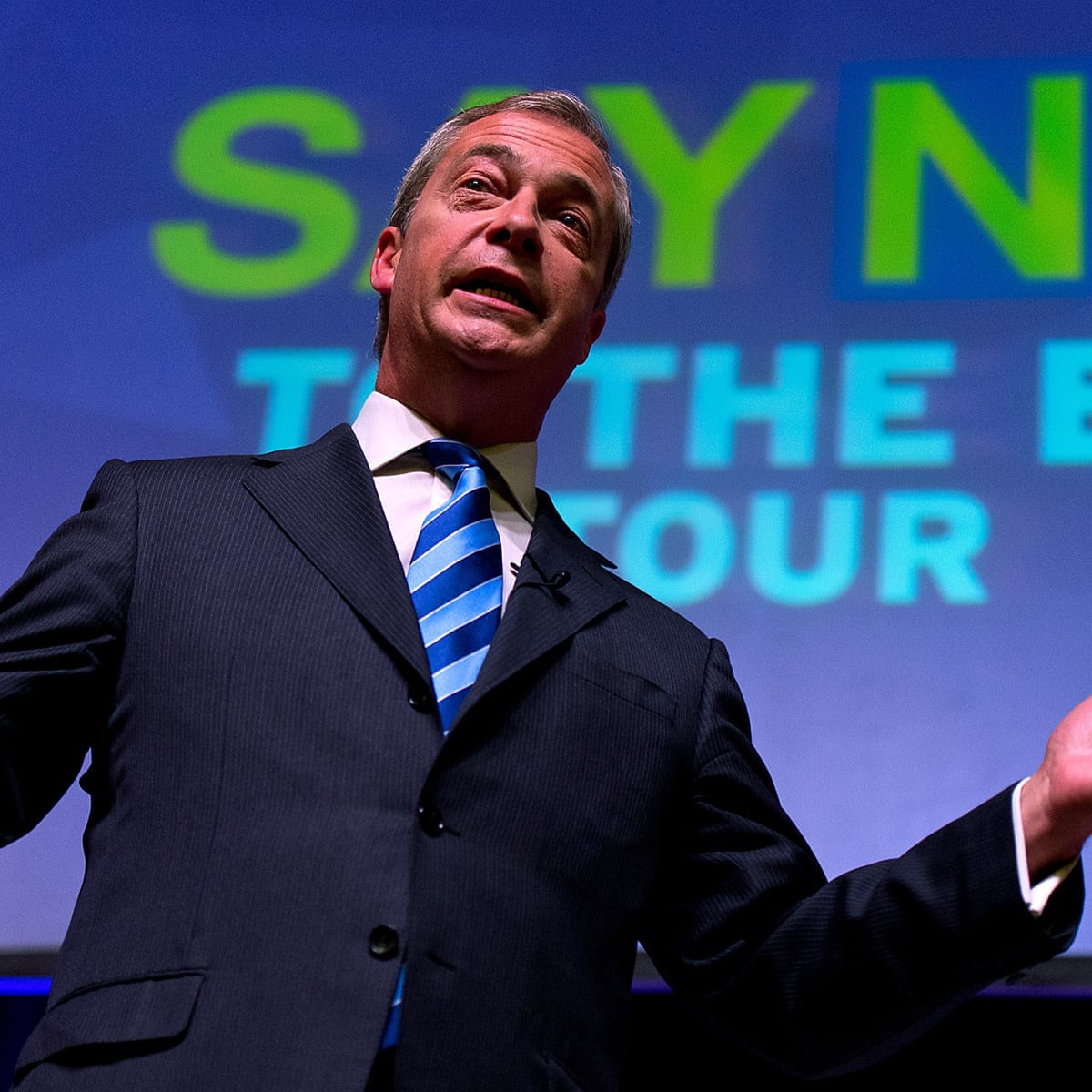 Nigel Farage Britain Has 50 50 Chance Of Leaving Eu Brexit