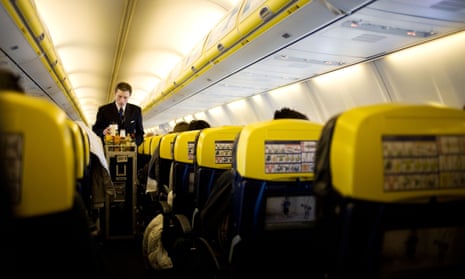 Service on a Ryanair flight