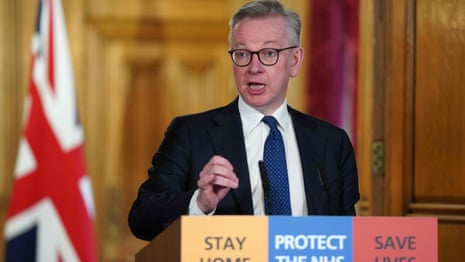 Michael Gove: rate of coronavirus infection in UK doubling every three to four days – video