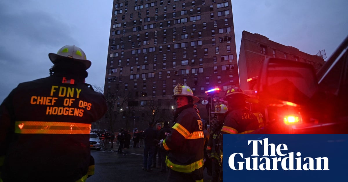 New York: doctors battle for lives of dozens gravely hurt in Bronx fire