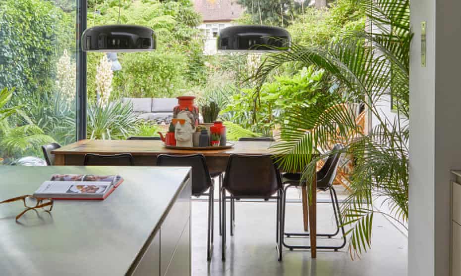 Green House Inside A Plant Filled London Home Interiors The Guardian Green House Inside A Plant Filled, Guardian Geneva Ny Sliding Doors