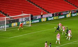 Bales header makes its way in.