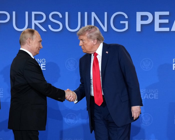 Putin-Trump summit: US ready to be part of Ukraine security guarantees, says Merz, as Zelenskyy prepares to fly to Washington – live