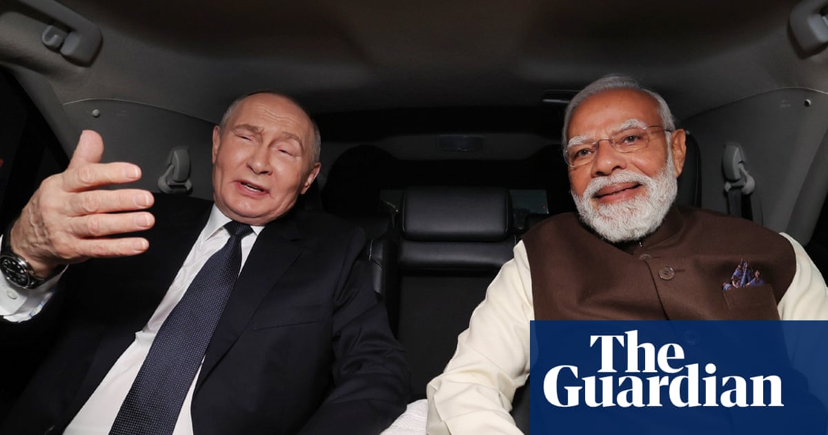 Putin and Modi meet amid politically treacherous times for Russia and India