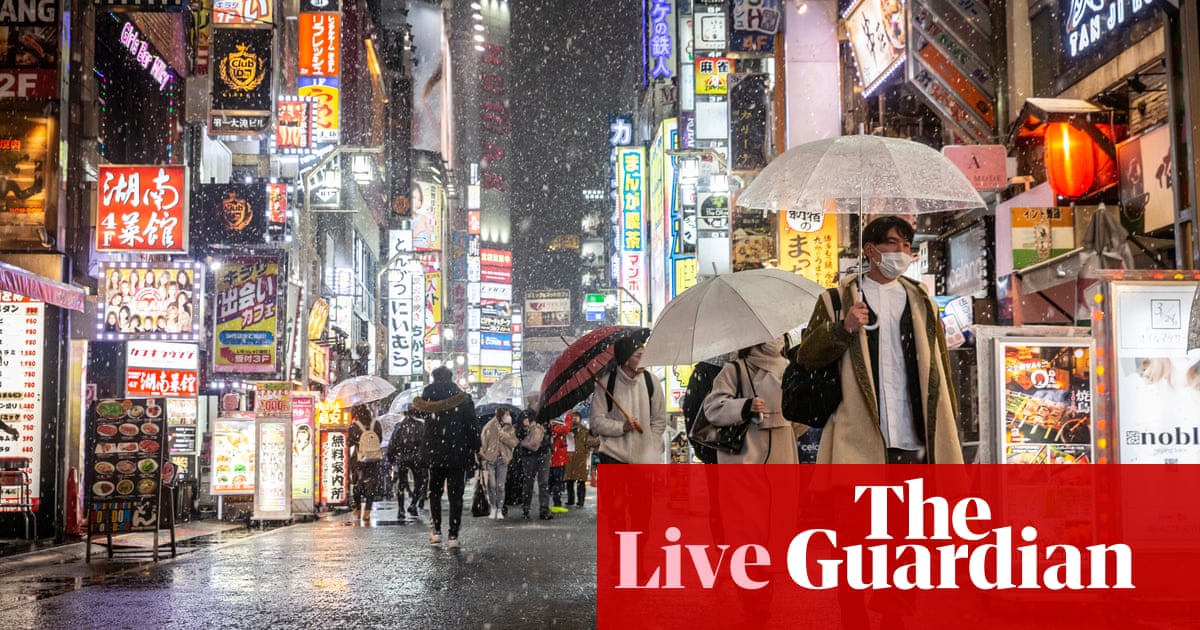 Covid live: Japan records highest daily death toll of pandemic; Omicron wave moving towards east of Europe