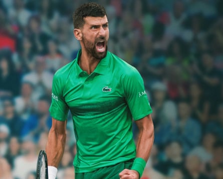 Cameras follow the tennis great in Novak Djokovic: The Wolf in Winter.