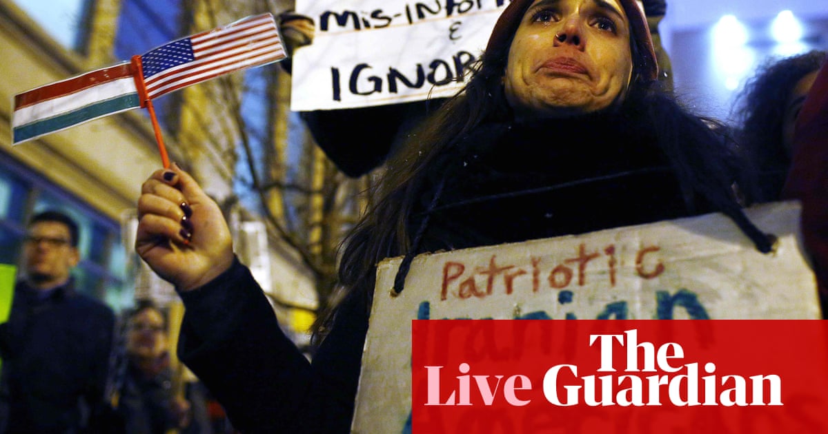 Donald Trump antirefugee order 'greencard holders included in ban' as it happened Trump