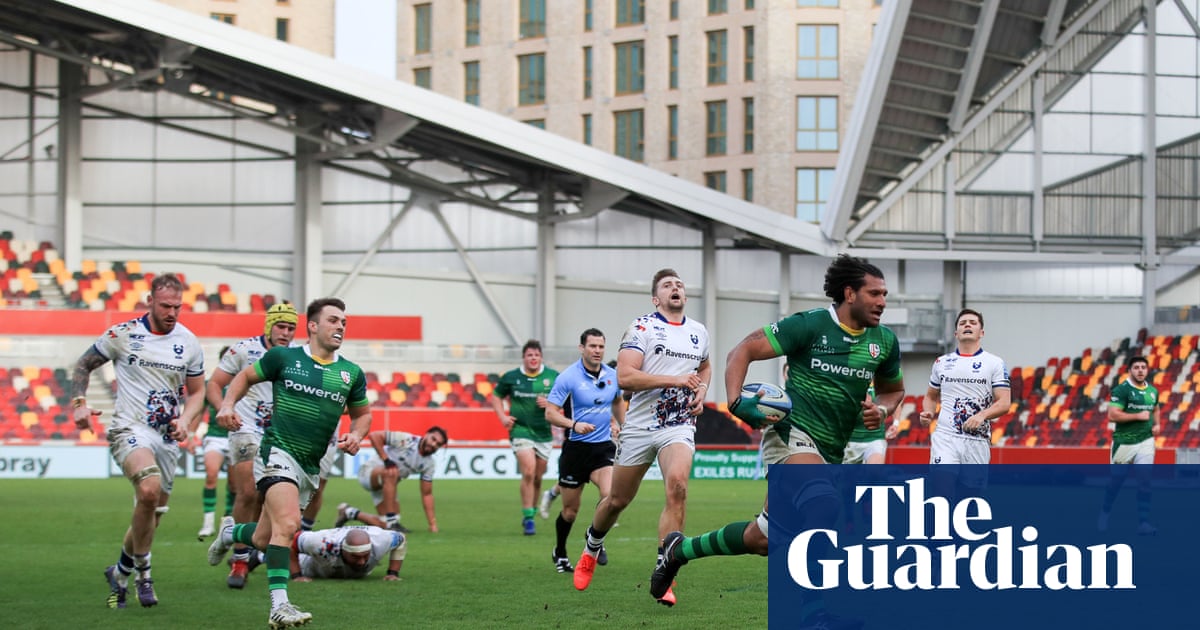 Steve Mafi sparks thrilling London Irish fightback for draw against Bristol