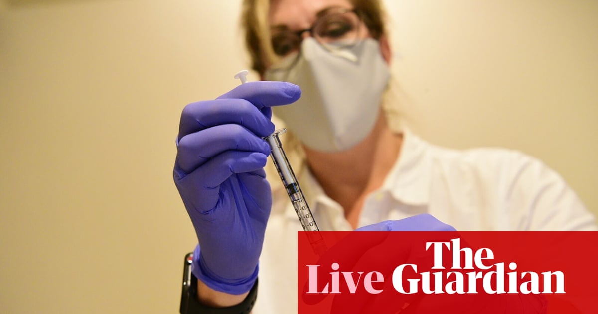 Coronavirus live news: US approves Johnson & Johnson vaccine; first AstraZeneca jabs arrive in Sydney