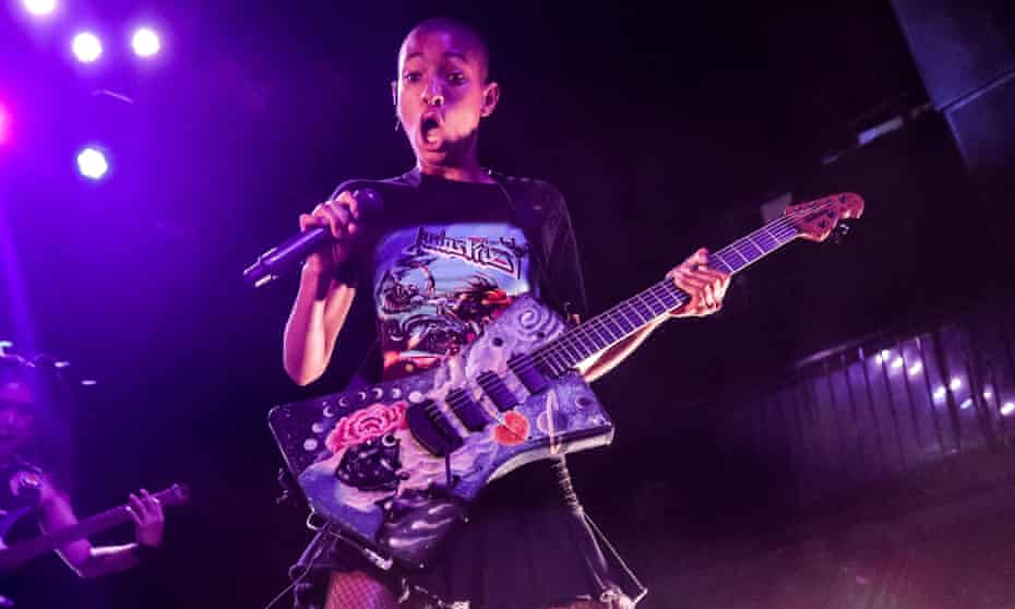 ‘Far from bet-hedging, focus-grouped fare’ … Willow Smith performing in Los Angeles, 26 September 2021.