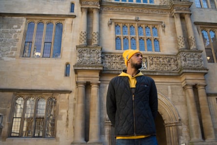 Disrupting mythology … one of the young Oxford rappers in Fantastic Cities.