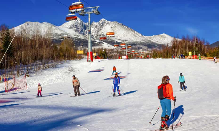 Slovakia’s highest ski resort: Tatranská Lomnic