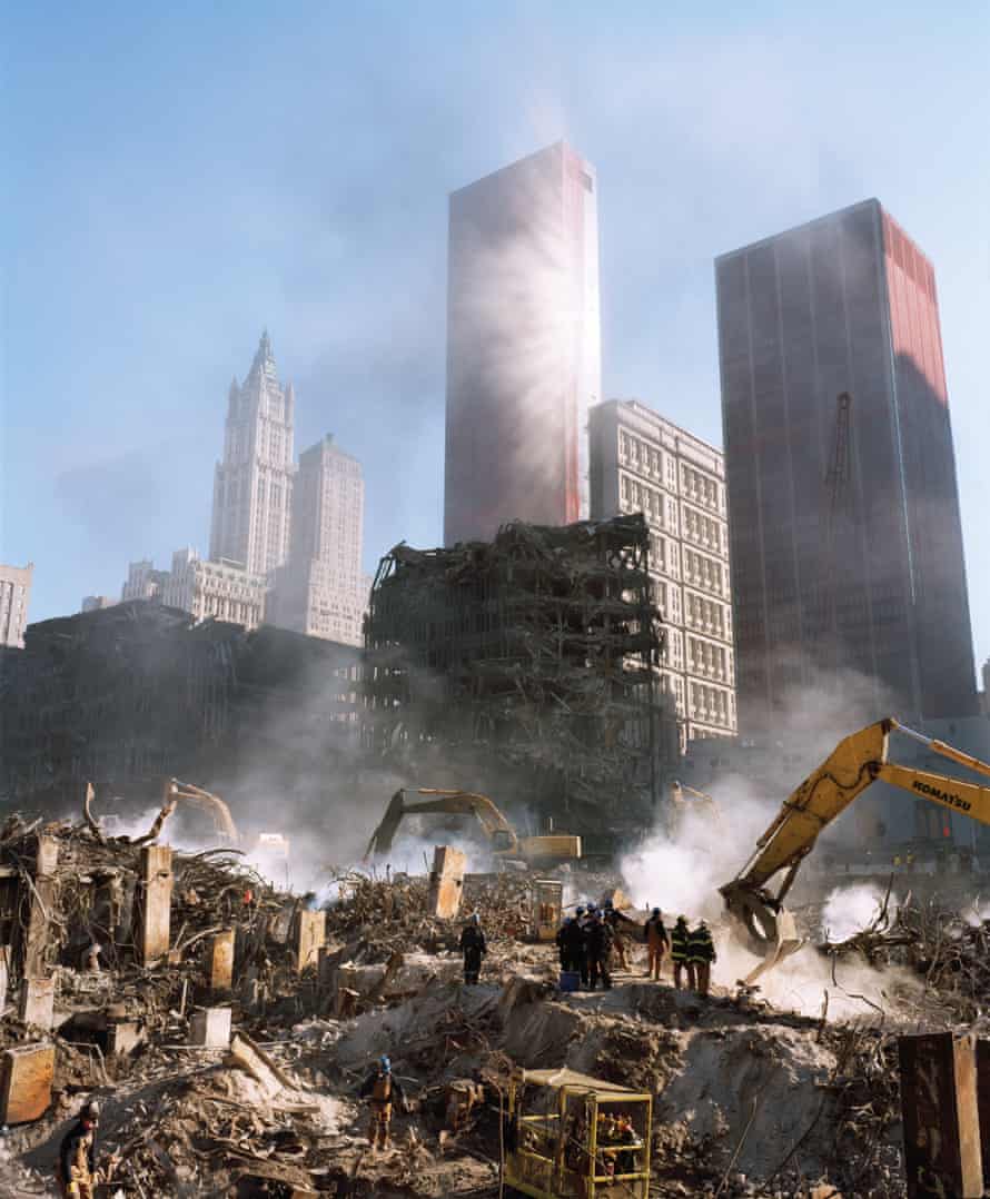 Smoke Rising in Sunlight, New York City, 2001, by Joel Meyerowitz.