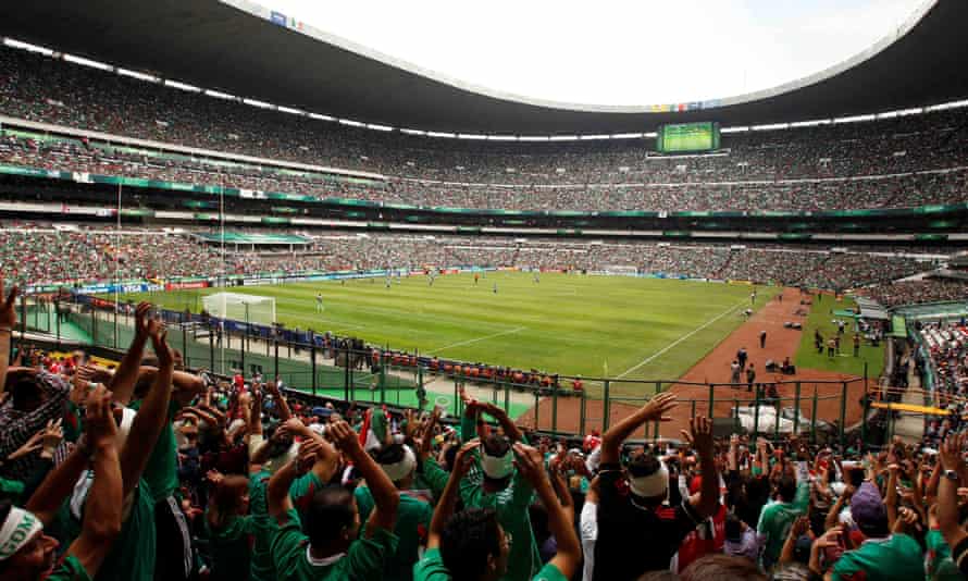 Mexico’s famous Azteca stadium hosted the 1986 World Cup