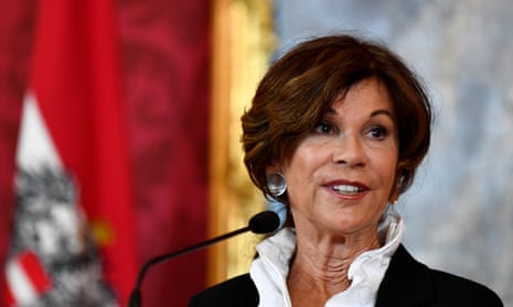 Brigitte Bierlein, the head of Austria’s constitutional court, will lead the interim government until elections later this year.
