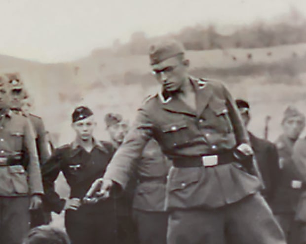 A close up of The Last Jew in Vinnitsa showing Jakobus Onnen