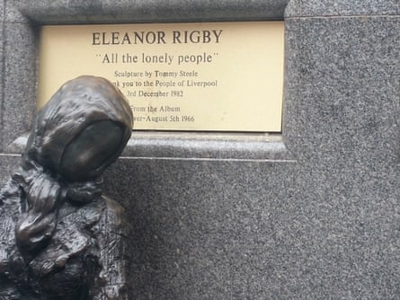 Eleanor Rigby in Stanley Street, Liverpool.