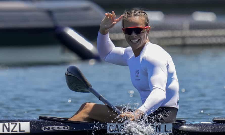 Lisa Carrington is New Zealand&#39;s greatest ever Olympian after third Tokyo  gold | Tokyo Olympic Games 2020 | The Guardian