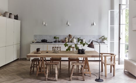 ‘The negative white space encourages a wonderful interplay of light and shadow’: the ethereal kitchen.