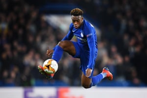A nice bit of skill from Chelsea’s Callum Hudson-Odoi.