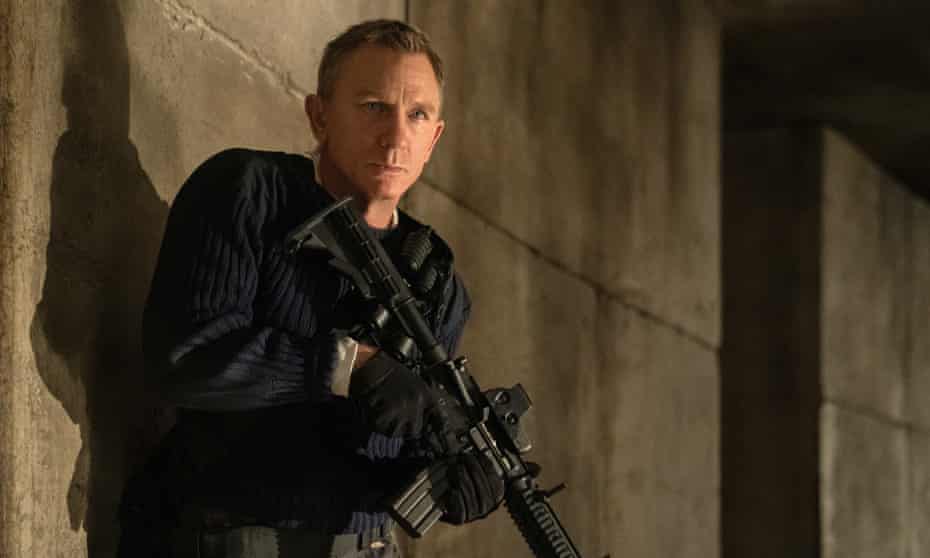 Loss of nerve … Daniel Craig in No Time to Die.