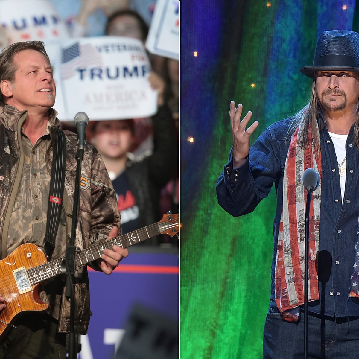 Kid Rock V Ted Nugent Who Has The Policies To Be Senator For Michigan Kid Rock The Guardian