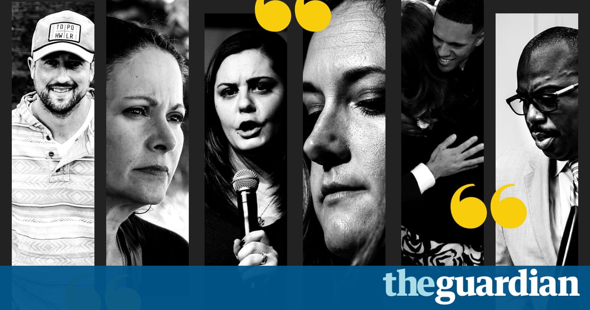 Stories of loss, love and hope: six firsthand accounts from some of America's worst mass shootings