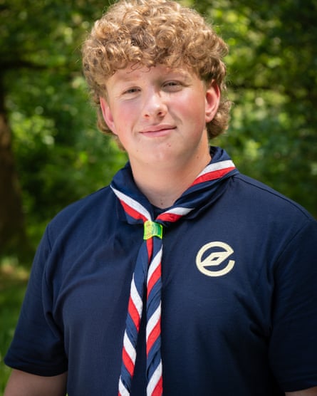 Ethan Watkins headshot in Scout uniform