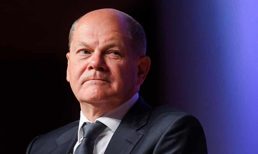 The Kremlin said Vladimir Putin had spoken to German chancellor Olaf Scholz.